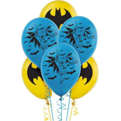 Batman Birthday Balloons - Click Image to Close